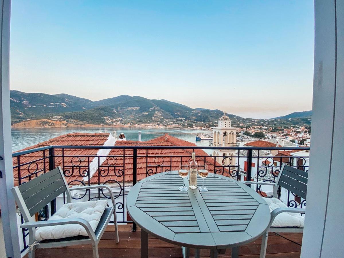 Evageliasvilla Sea View Skopelos Town Ngoại thất bức ảnh