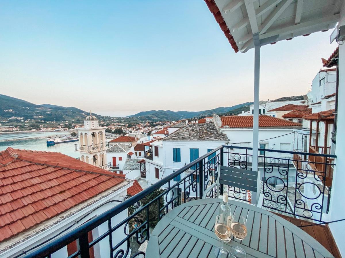 Evageliasvilla Sea View Skopelos Town Ngoại thất bức ảnh