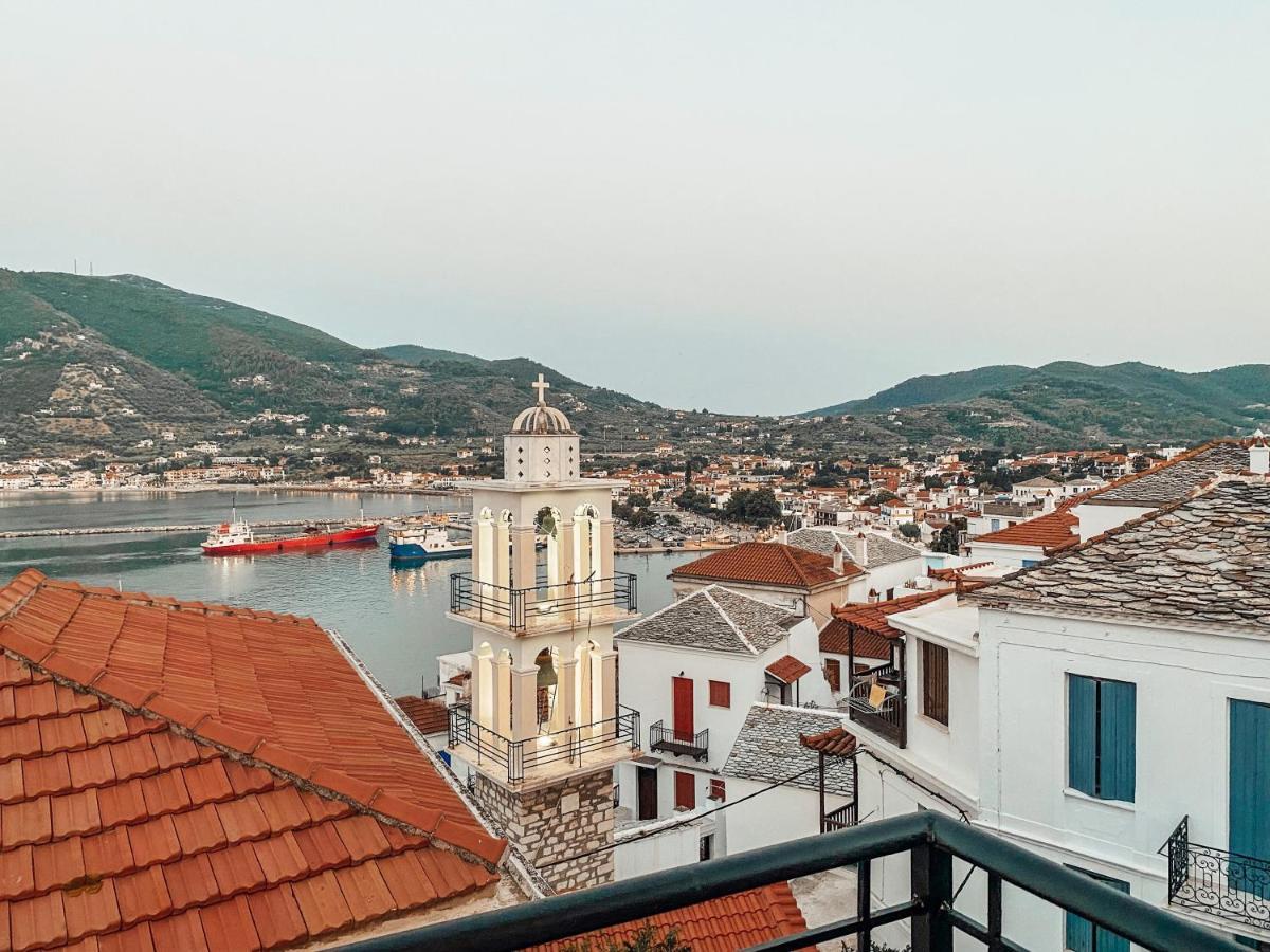 Evageliasvilla Sea View Skopelos Town Ngoại thất bức ảnh
