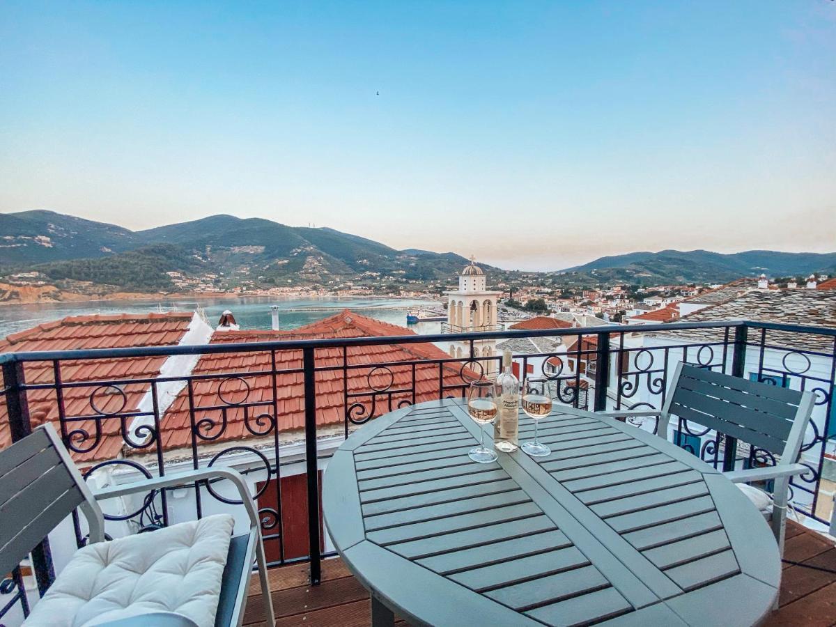 Evageliasvilla Sea View Skopelos Town Ngoại thất bức ảnh