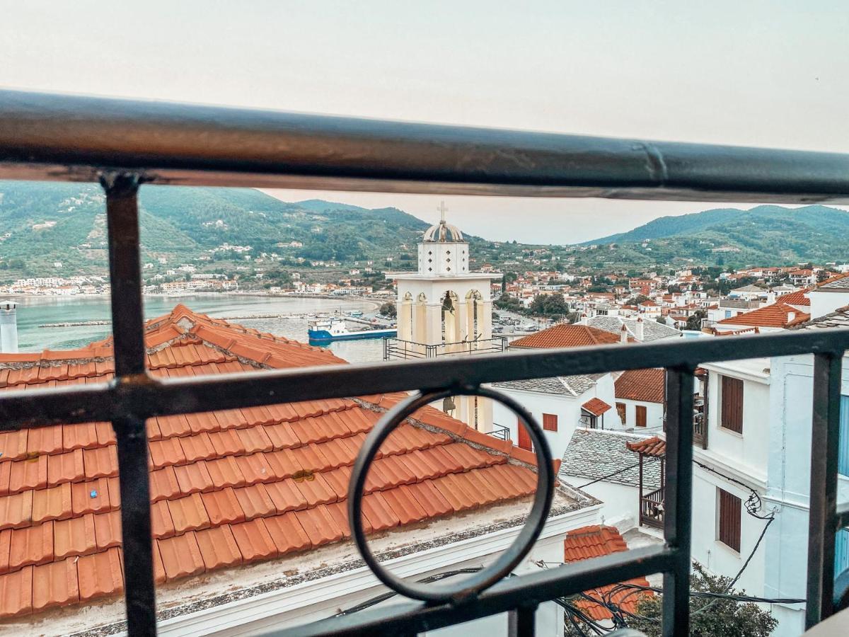 Evageliasvilla Sea View Skopelos Town Ngoại thất bức ảnh