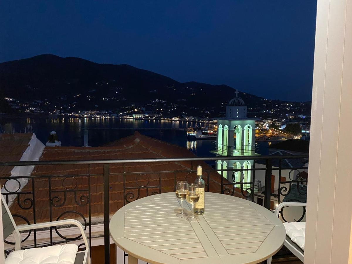 Evageliasvilla Sea View Skopelos Town Ngoại thất bức ảnh