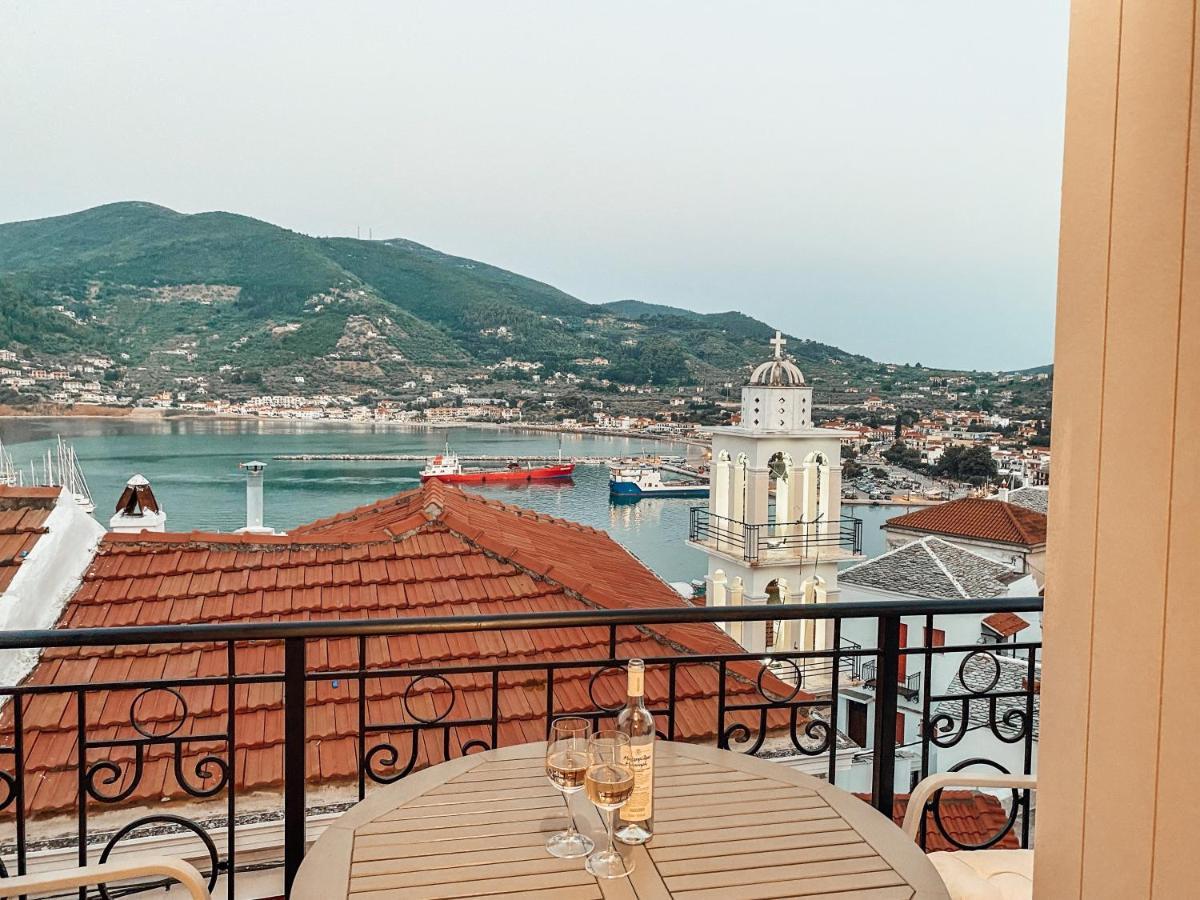 Evageliasvilla Sea View Skopelos Town Ngoại thất bức ảnh