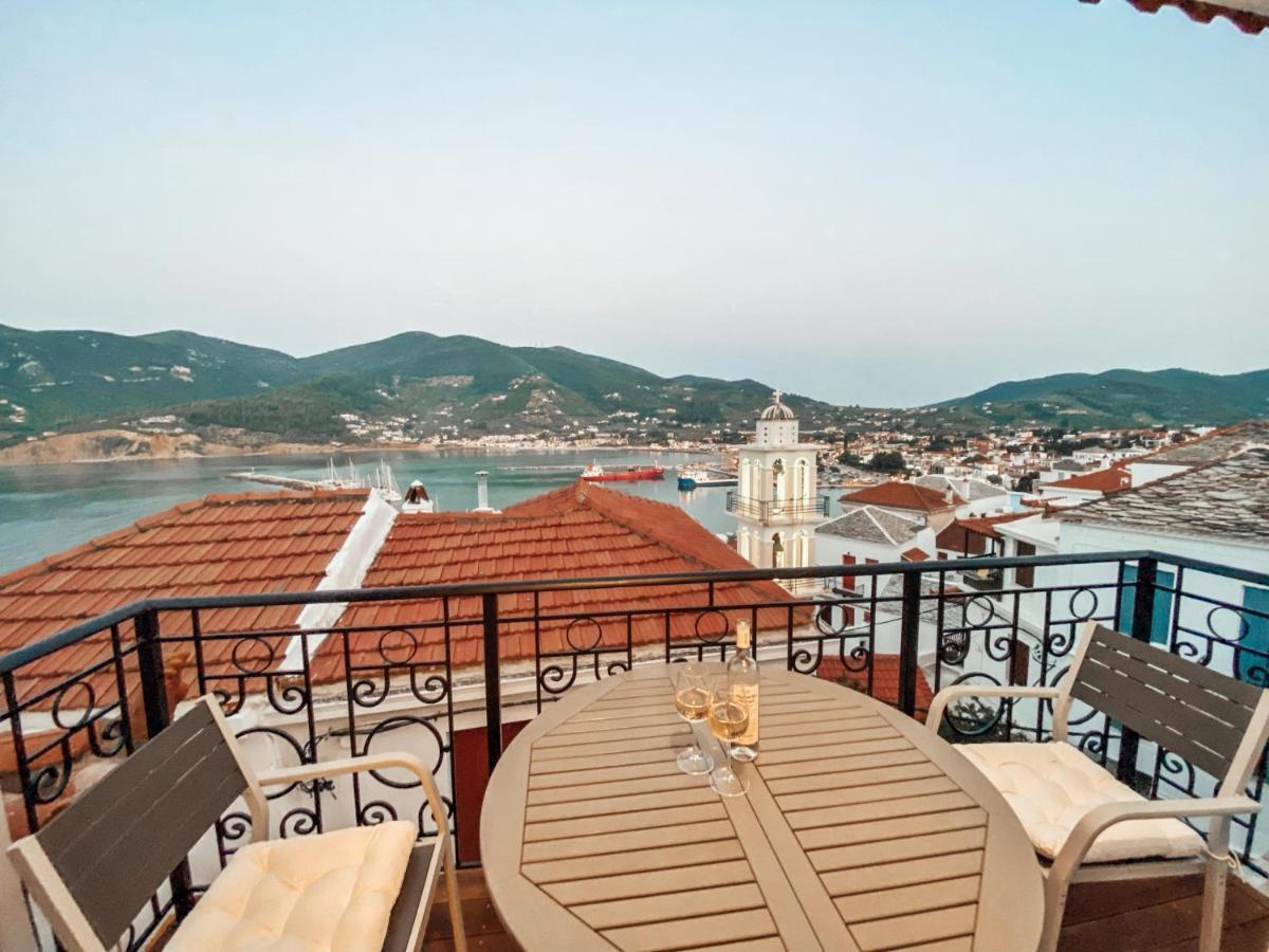 Evageliasvilla Sea View Skopelos Town Ngoại thất bức ảnh