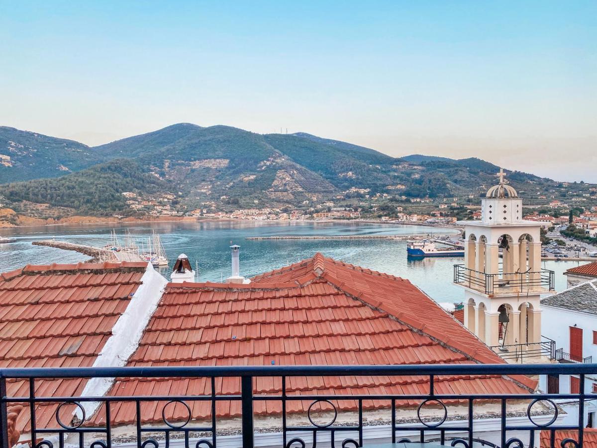 Evageliasvilla Sea View Skopelos Town Ngoại thất bức ảnh